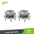 Pair Front Wheel Bearings and Hubs Assembly 513263 for Dodge Avenger (2008–2014)
