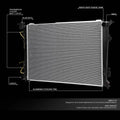 Aluminum Core Cooling Radiator for Hyundai Azera/Kia Optima (2006–2011) DPI 2831