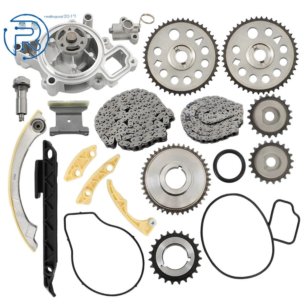 Timing Chain and Water Pump Kit for GM Saturn Chevrolet 2.0L 2.2L 2.4L (2000–2011)