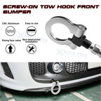 Silver Tow Hook Ring for Honda Fit Acura TL (2006-2008)