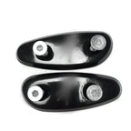 Mirror Block Off Base Plates for Suzuki GSX-R 600 750 1000 (2001–2004) Black