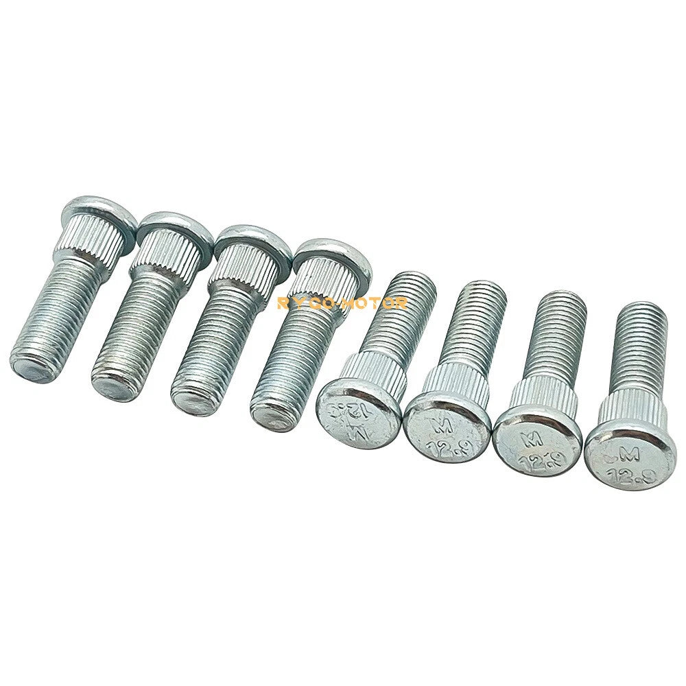 8x Wheel Studs for Polaris GEM e2/e4/e6/eM1400/M1400/Sportsman XP 1000