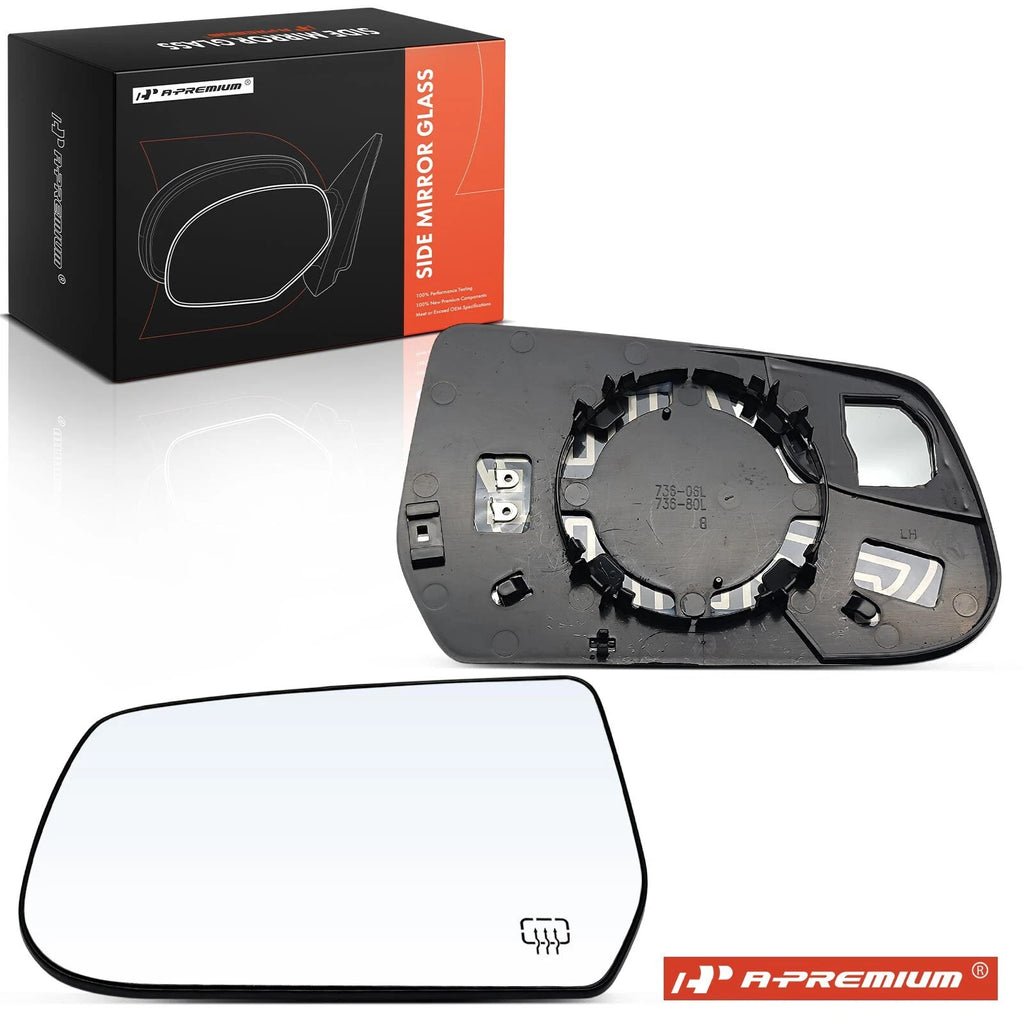 Heated Driver Power Mirror Glass for Chevy Equinox (2010–2017)