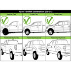 Tailgate for Ford F-150 (2009–2014) Aluminum Fleetside Styleside