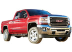 Bumper Grille Insert for GMC Sierra 2500/3500 (2015-2019) Black Wide Rivet