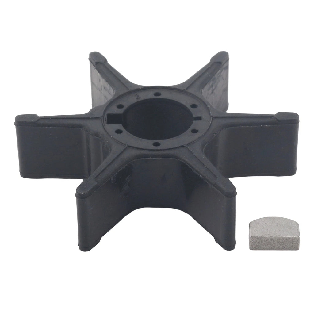 Water Pump Impeller & Key for Suzuki 20-40 HP 2 Stroke Outboard 17461-96312