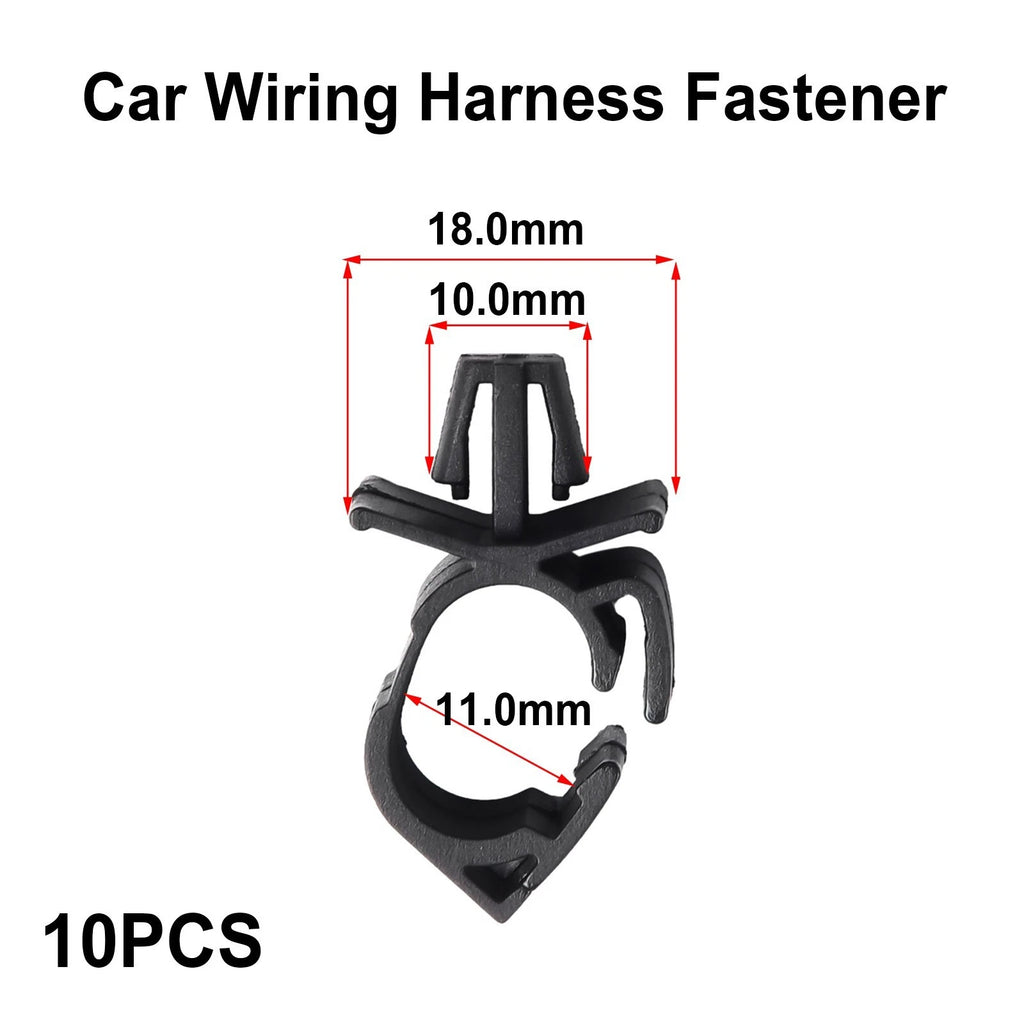 Set of 4 Car Wire Cable Management Clips for Neat Cable Organization