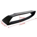 Unpainted Black ABS Plastic Rear Trunk Wing Spoiler for Scion TC (2011–2016)