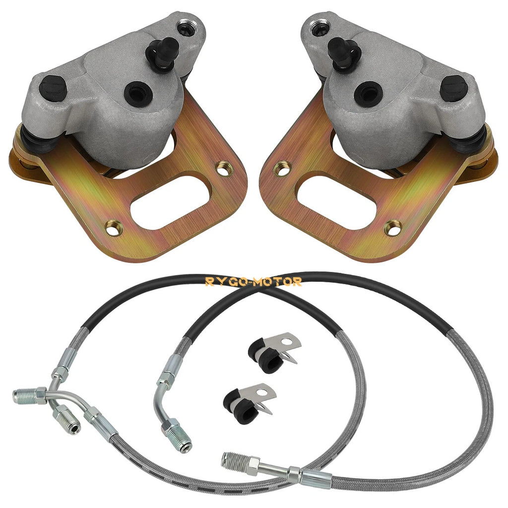 Front Brake Calipers & Hose Lines for Polaris Magnum 425 4x4 6x6 (1995–1998)