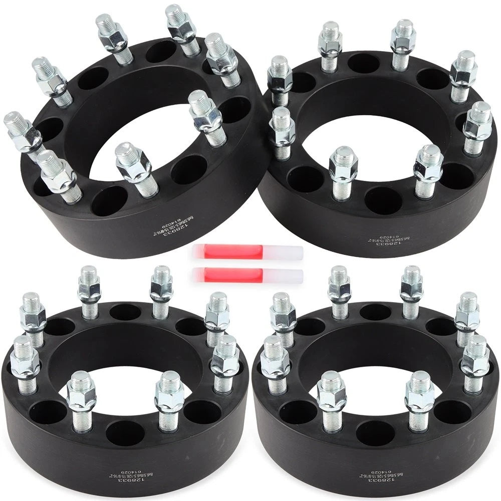Set of 4 Wheel Spacers for Ford F-250 (1988–1998) 2" 8x6.5