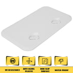 24" x 14" White Marine Boat Deck Access Hatch & Lid