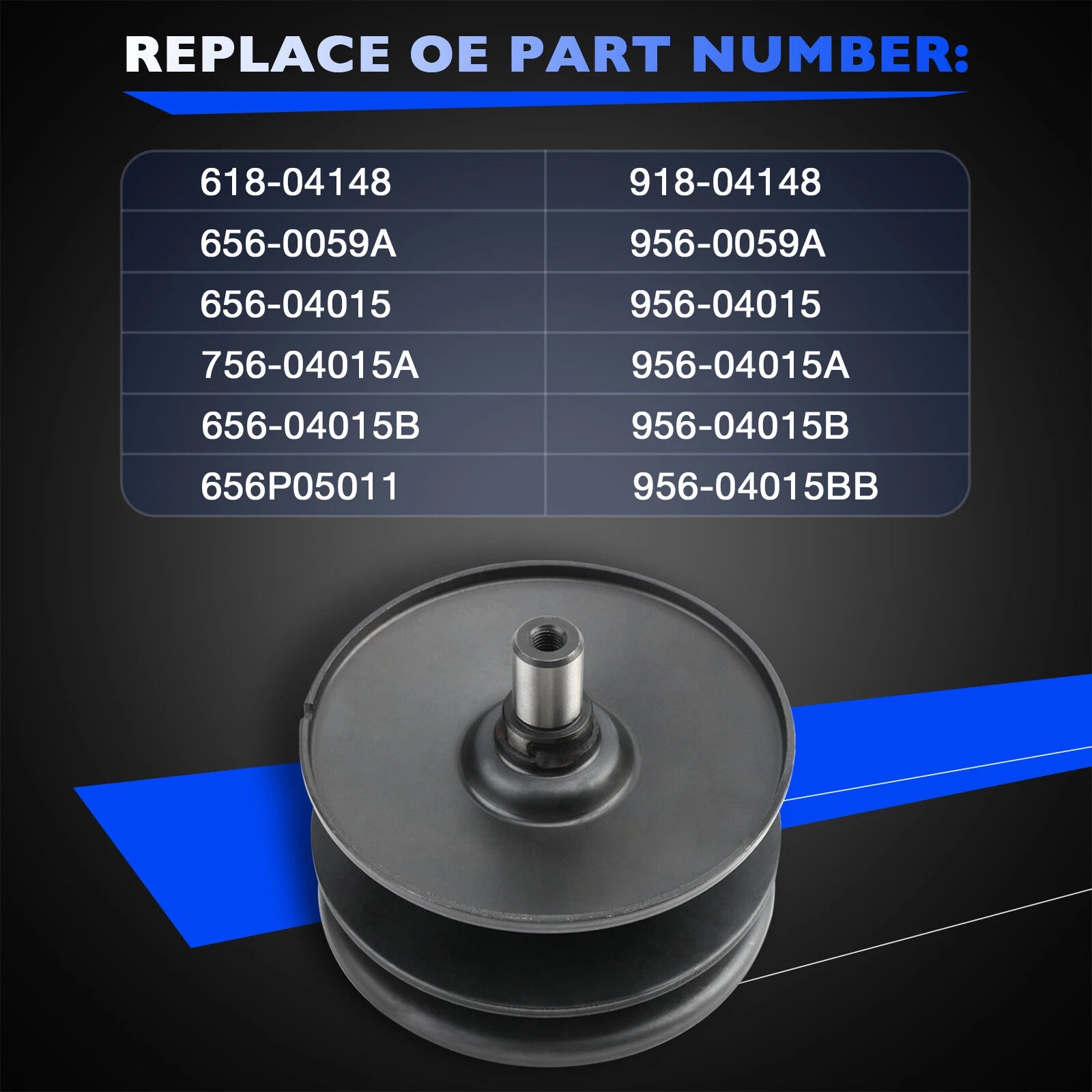 Variable Speed Drive Pulley for Craftsman