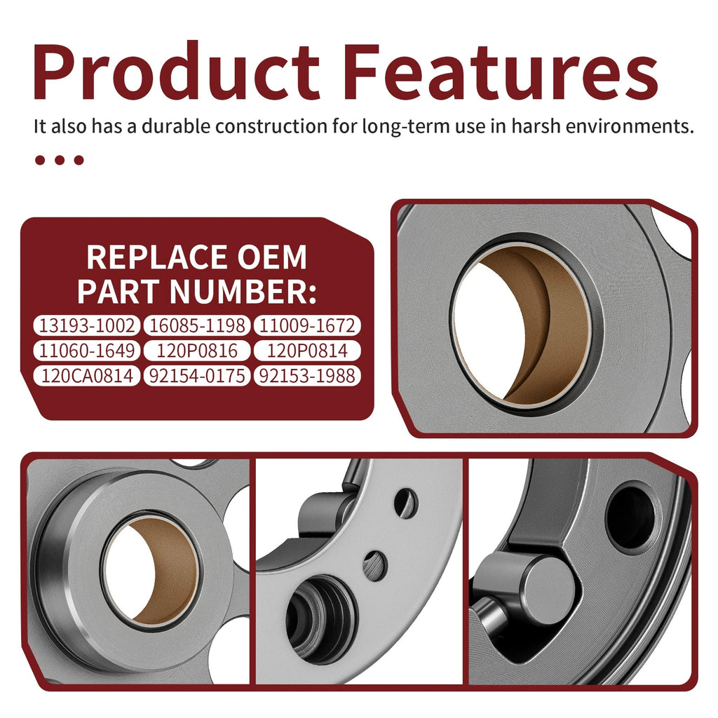 Starter Clutch Idler Gear Gasket Bolt for Kawasaki Bayou 250 (2003–2011)