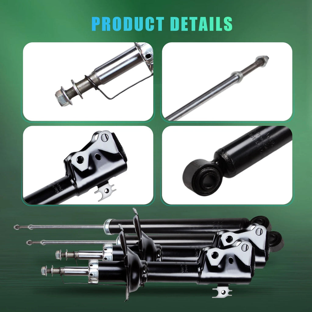 Set of 4 Struts for Toyota Echo (2000–2005)