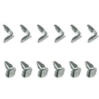 24Pcs Front Door Panel Frame Plugs & Door Panel Clips for Chevy Camaro