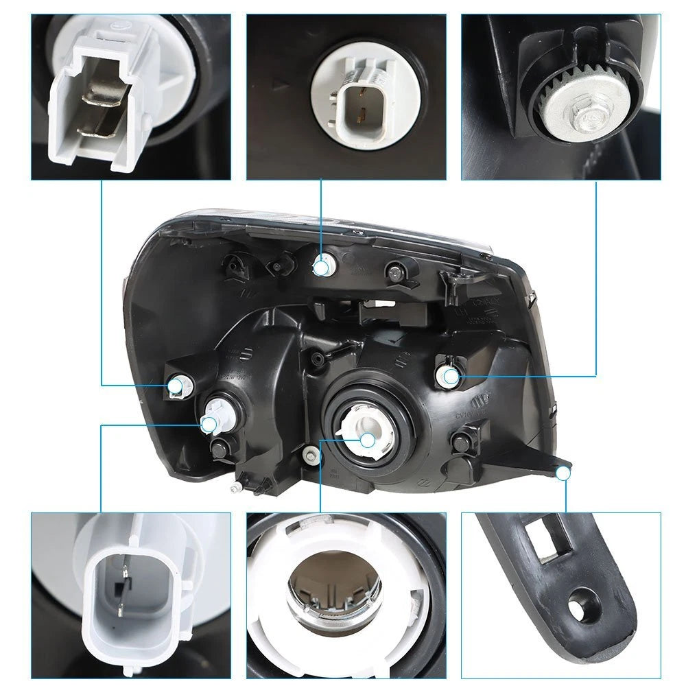 Headlight for Chevy Equinox (2005–2009) Driver Side Replacement