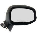 Power Mirror for Honda Civic (2012–2013) Right Manual Folding Textured