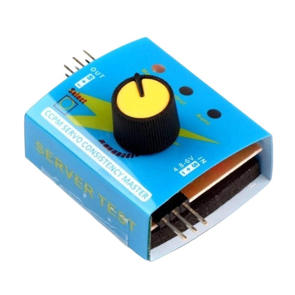 RC Controller Tester for ESC with Manual Neutral & Auto Test Modes