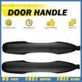 2X Front Rear Outer Handle w/o Hole Black for Toyota Corolla Camry (2018–2023)