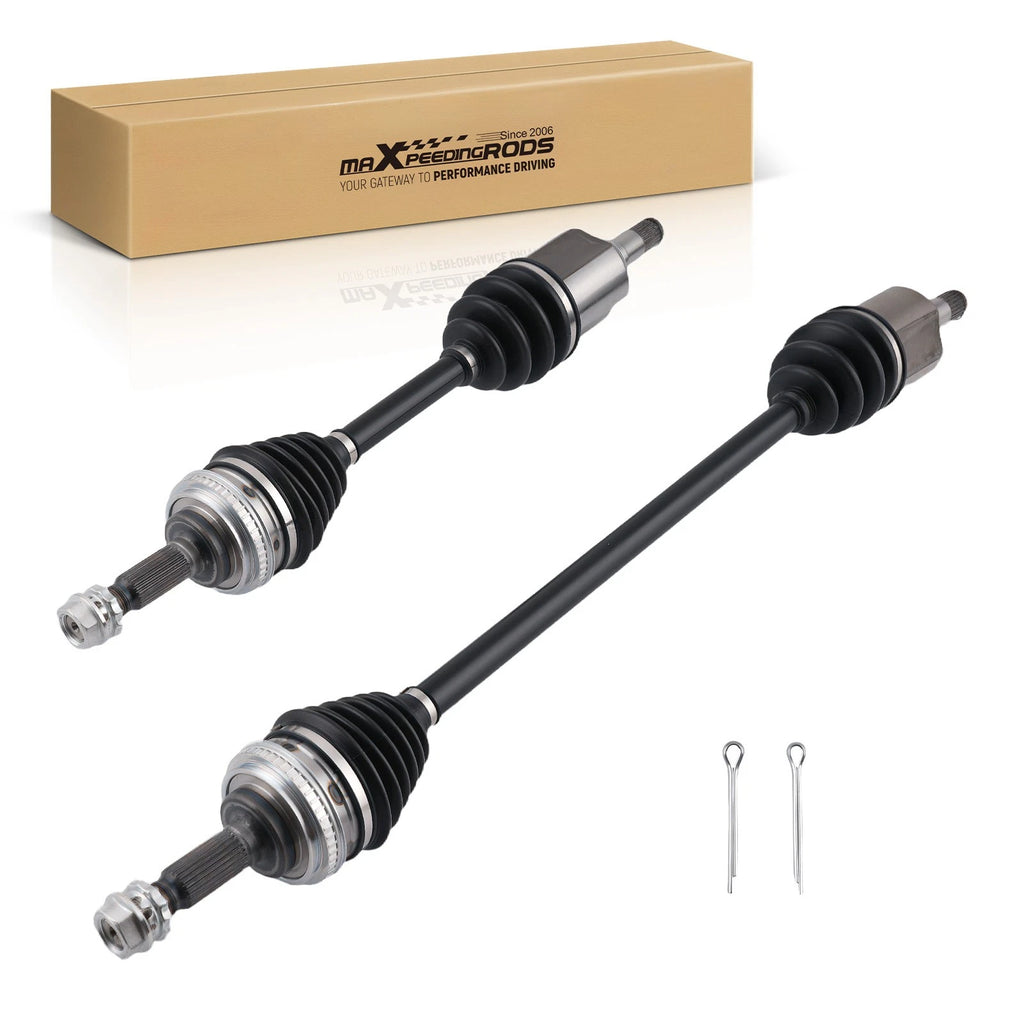 Set of 2 CV Axle Shafts for Toyota Corolla DX CE LE (1993–2002)