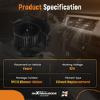 A/C Heater Blower Motor for BMW X5 X6 (2007-2014)