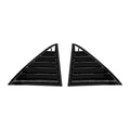 Real Window Louver Shutter Cover Gloss Black for Chrysler 300 (2011–2023)