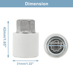 Type B Wheel Lock Lug Nut for Audi A4 (Locking Nut Key Socket)