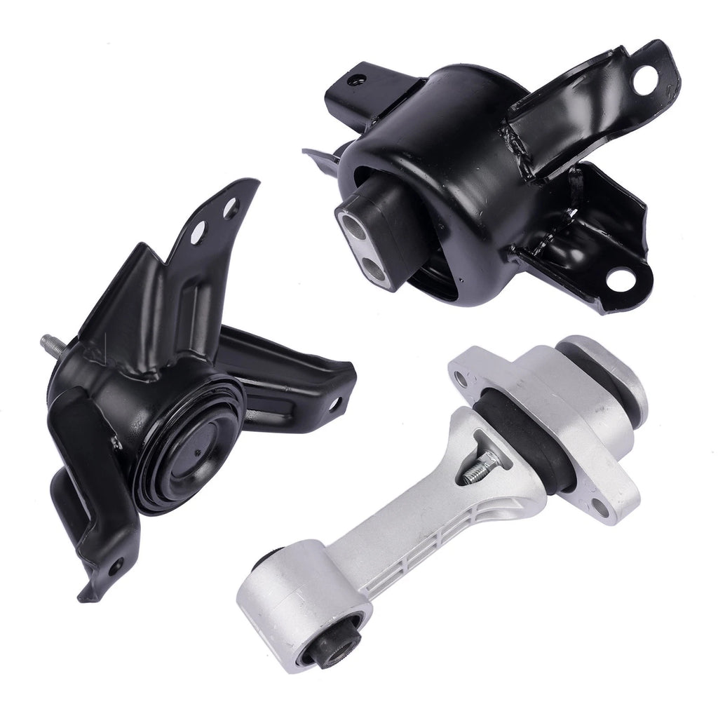 Set of 3 Engine Motor, Torque Strut, Transmission Mounts for Kia Soul (2014–2019)