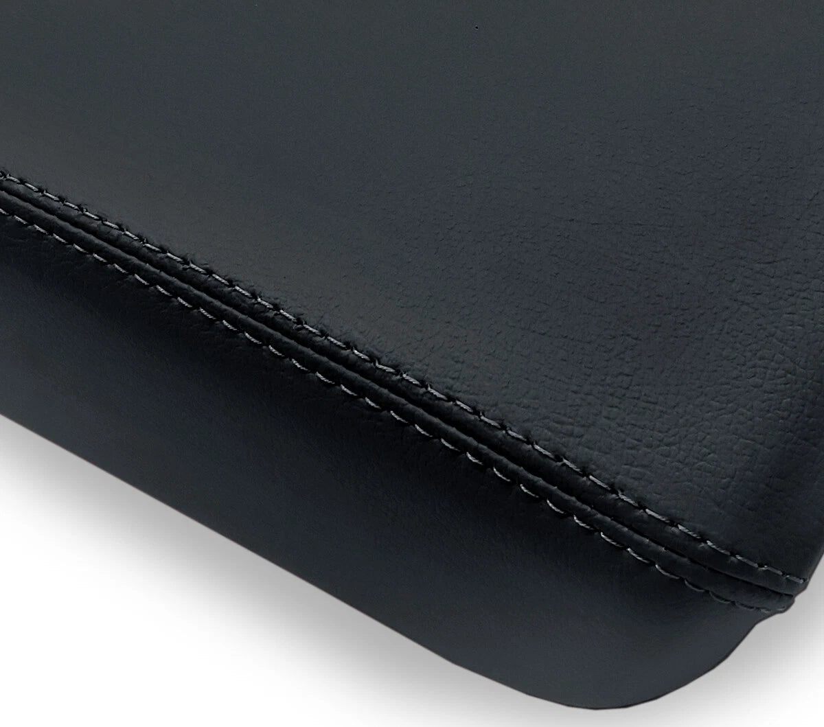 Center Console Lid Armrest for Jeep Wrangler (2018–2020) Black PVC Leather