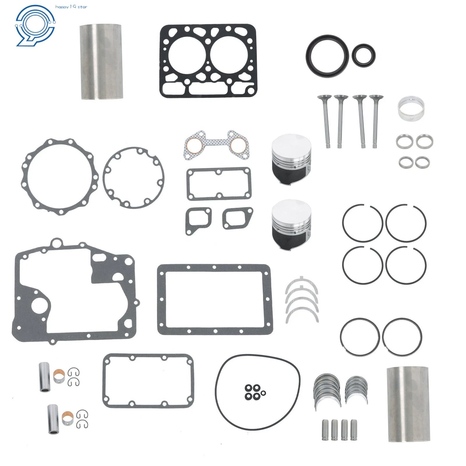 Overhaul Rebuild Kit for Kubota B4200 Tractor (Z600, ZB600)