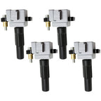 Set of 4 Ignition Coils for Subaru Impreza, Saab 9-2X (2005)