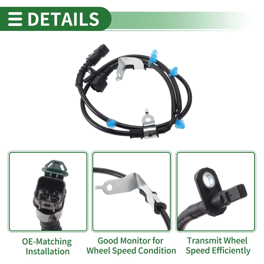 ABS Wheel Speed Sensor No. 47560T7X013 for Honda HR-V (2016–2022)