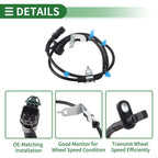 ABS Wheel Speed Sensor No. 47560T7X013 for Honda HR-V (2016–2022)