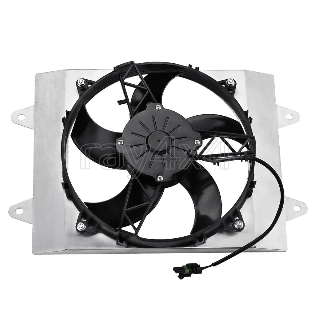 Radiator Cooling Fan & Shroud for Polaris Ranger 700 800 900 (2006–2019) 2411732 2411559