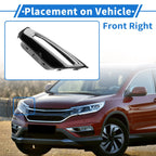 Front Right Fog Light Grill No. 71106TMAH01 for Honda CR-V (2017–2020)