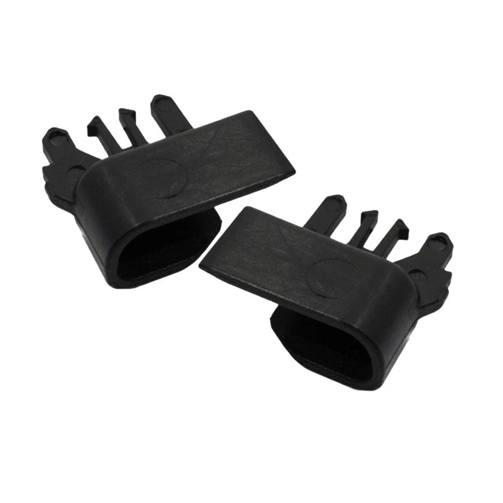 Set of 2 Roller Blind Luggage Cover Clips Black for Audi A4 A6 (2010–2018)
