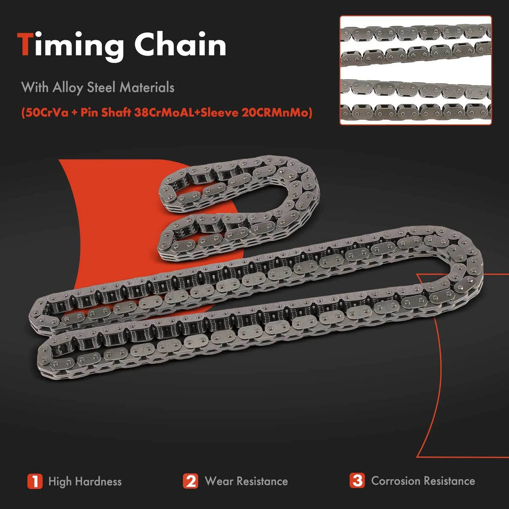 10x Timing Chain Kit for Ford Fusion Mercury Milan (2007–2009)