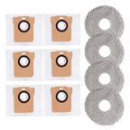 Set of 6 Dust Bags & 4 Mop Pads for Xiaomi Mijia B116 X20+