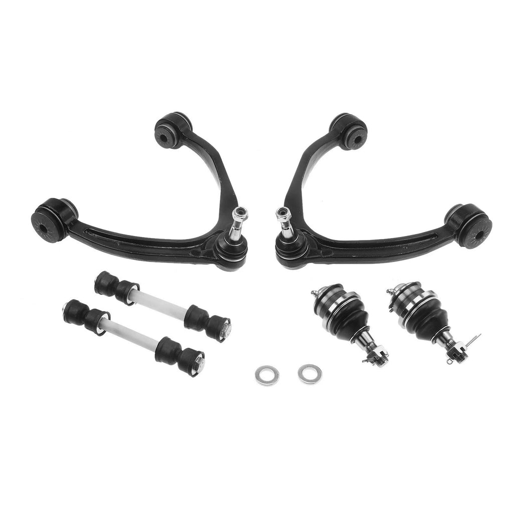 Set of 6 Front Control Arm Sway Bar for Chevrolet Silverado 1500 (2007–2013)