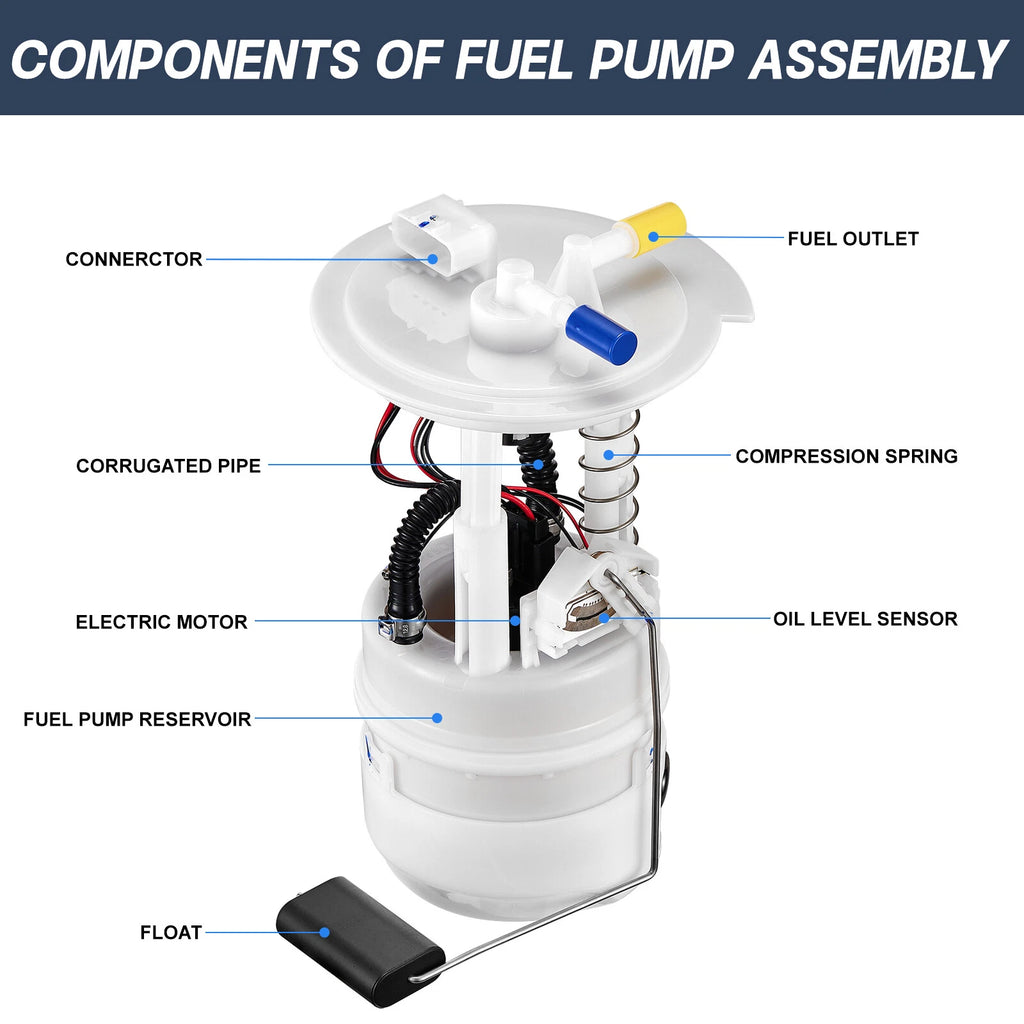 Fuel Pump Module for Nissan Altima 2004-2006, Maxima 2004-2008, Quest 2004-2009