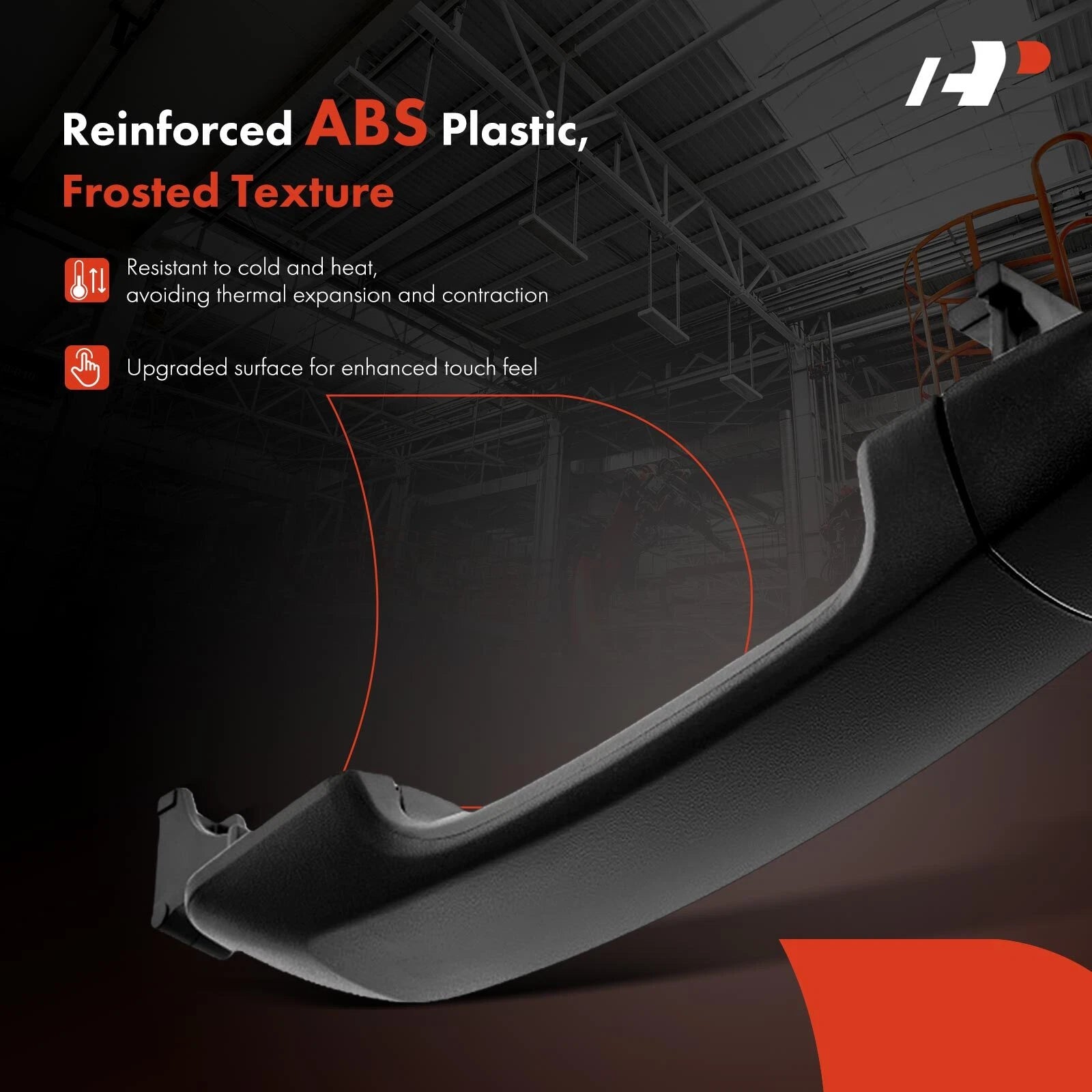 Black Exterior Door Handle for Toyota Tundra (2007–2019)