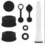 Set of 3 Replacement Gas Tank Nozzles with Hexagonal Nut Design