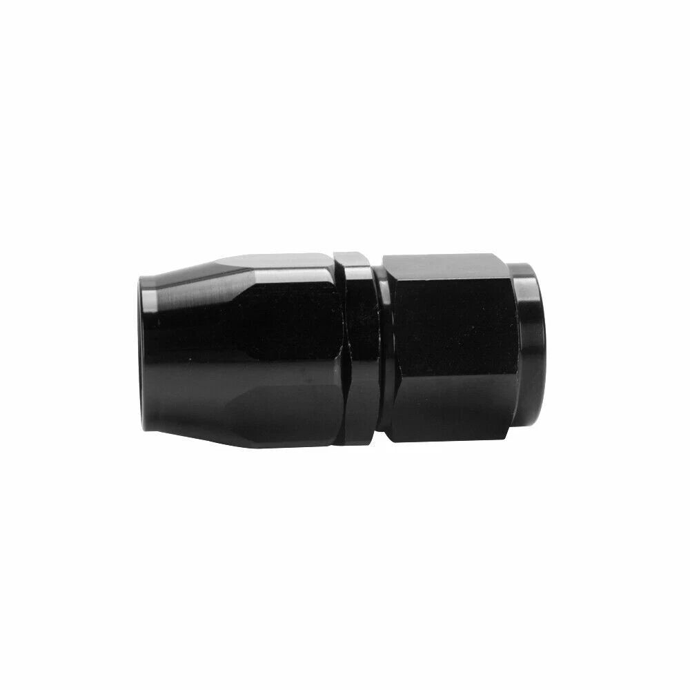 10AN Black Straight Swivel Hose End Fitting for CPE Oil & Fuel Lines (2020–2025)