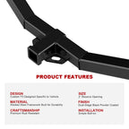 Trailer Hitch Receiver for Dodge Journey (2009-2020)