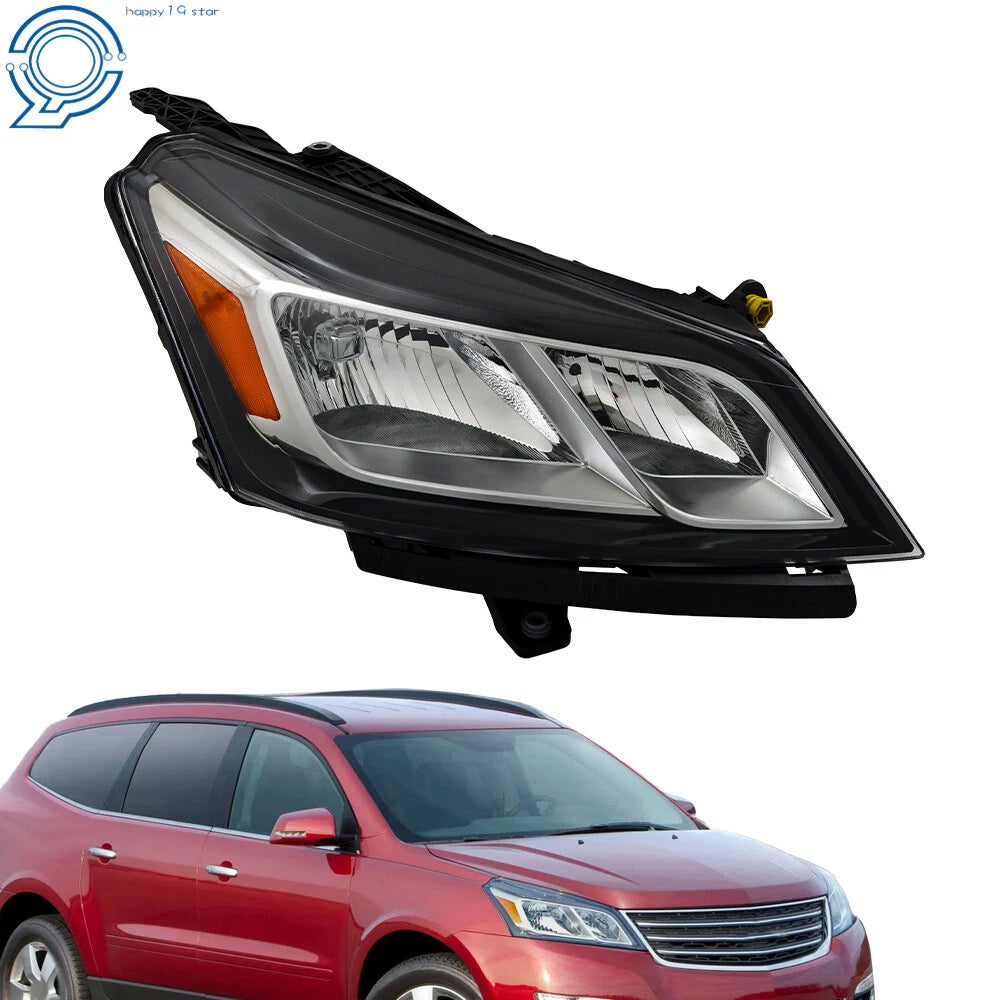 Halogen Headlight Assembly for Chevy Traverse (2013-2017) Right Side