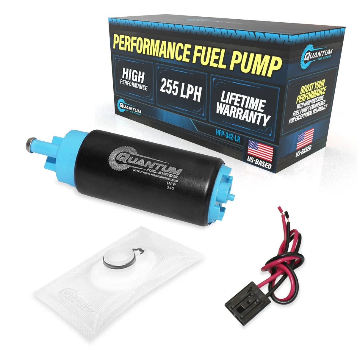 Set of 2 Fuel Pumps for Land Rover Range Rover Sport (2006–2009) GSS342G3 DW200 255LPH