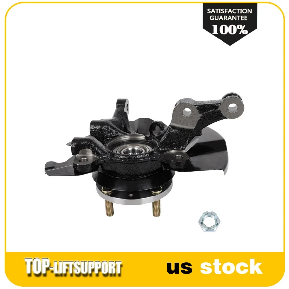 Front Left Steering Knuckle Wheel Bearing Hub for Hyundai Accent (2006–2011)