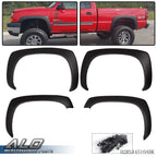 Set of 4 Wheel Fender Flares for Chevy Silverado GMC Sierra (99–07)