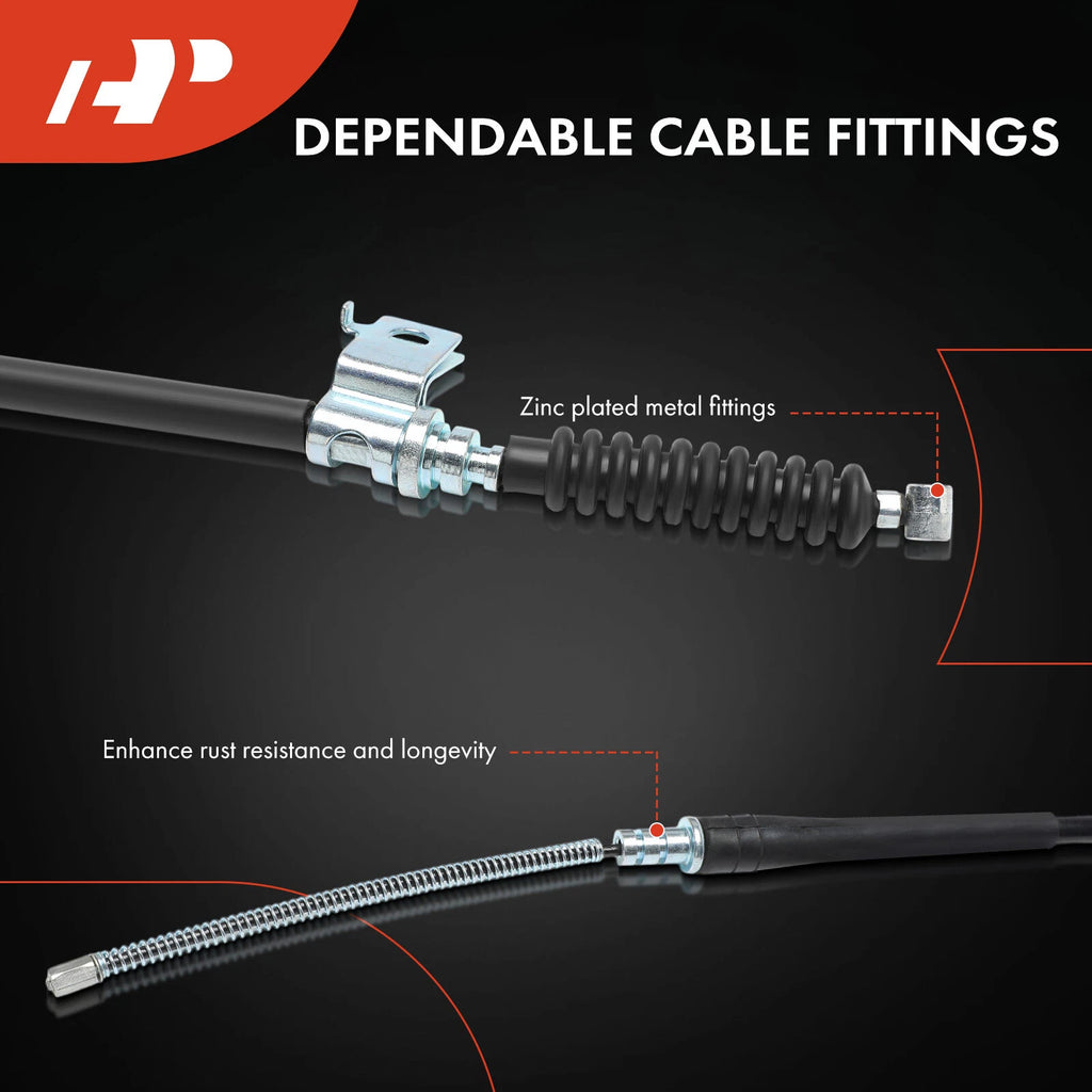 Parking Brake Cable with Bracket for Kia Sephia/Spectra (1998–2001)