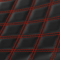 Seat Black Red Driver Rider for Harley Sportster XL 883 1200 48 (2010-2022)
